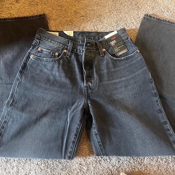 Levi’s stitch school black 501s - Picture 4 of 5